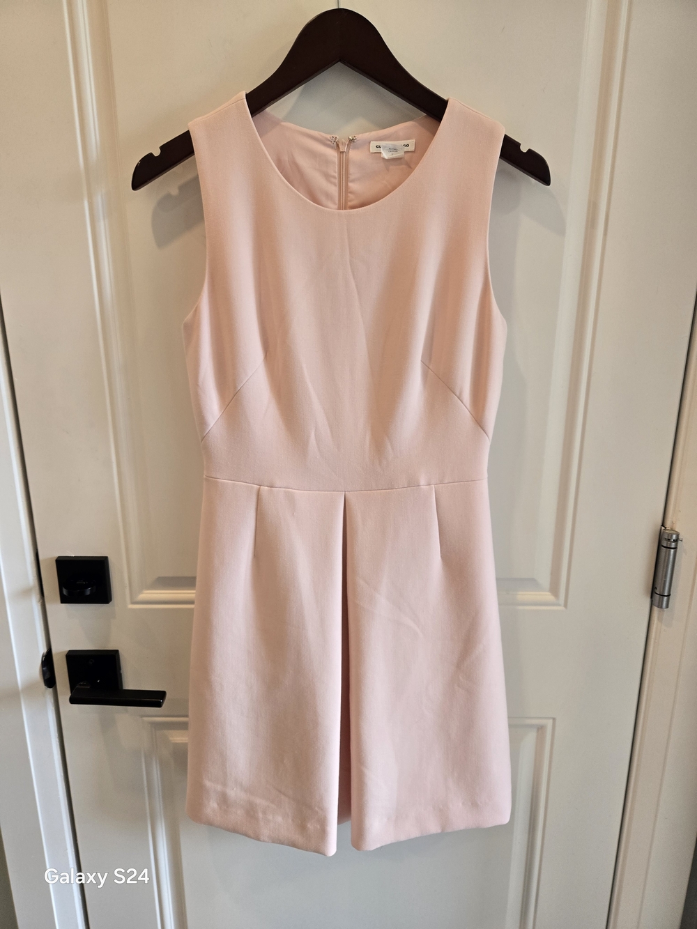 Club Monaco Pale Pink Sleeveless Mini Dress